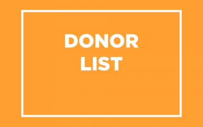 2017 Donor List