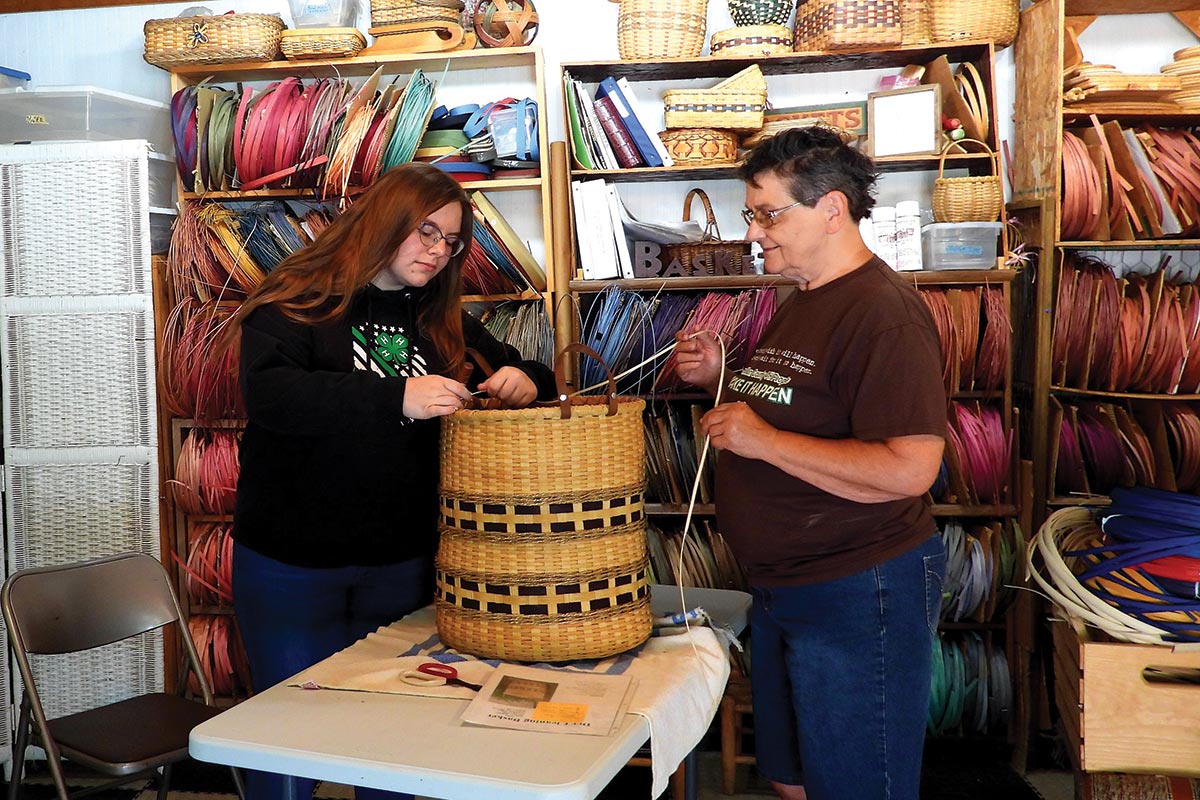 Nancy Towner basketry